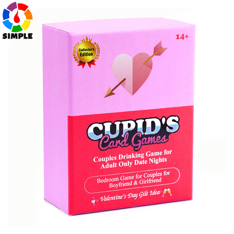 Cupid's Card Games - Couples Drinking Game for Adult Only Date Nights - Bedroom Game