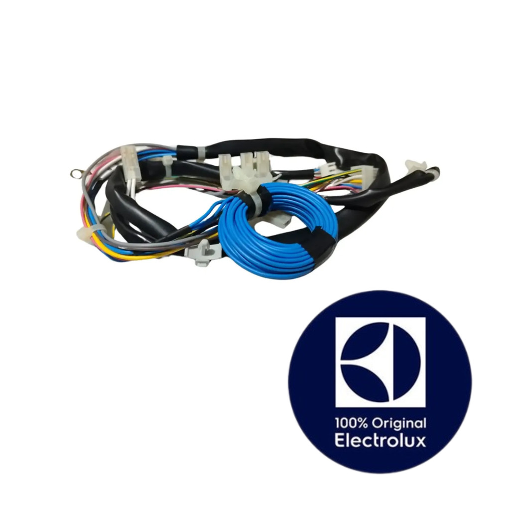CHICOTE REDE ELÉTRICA INFERIOR PARA LAVADORA ELECTROLUX ORIGINAL (BIVOLT) - LBU15 - LBU16