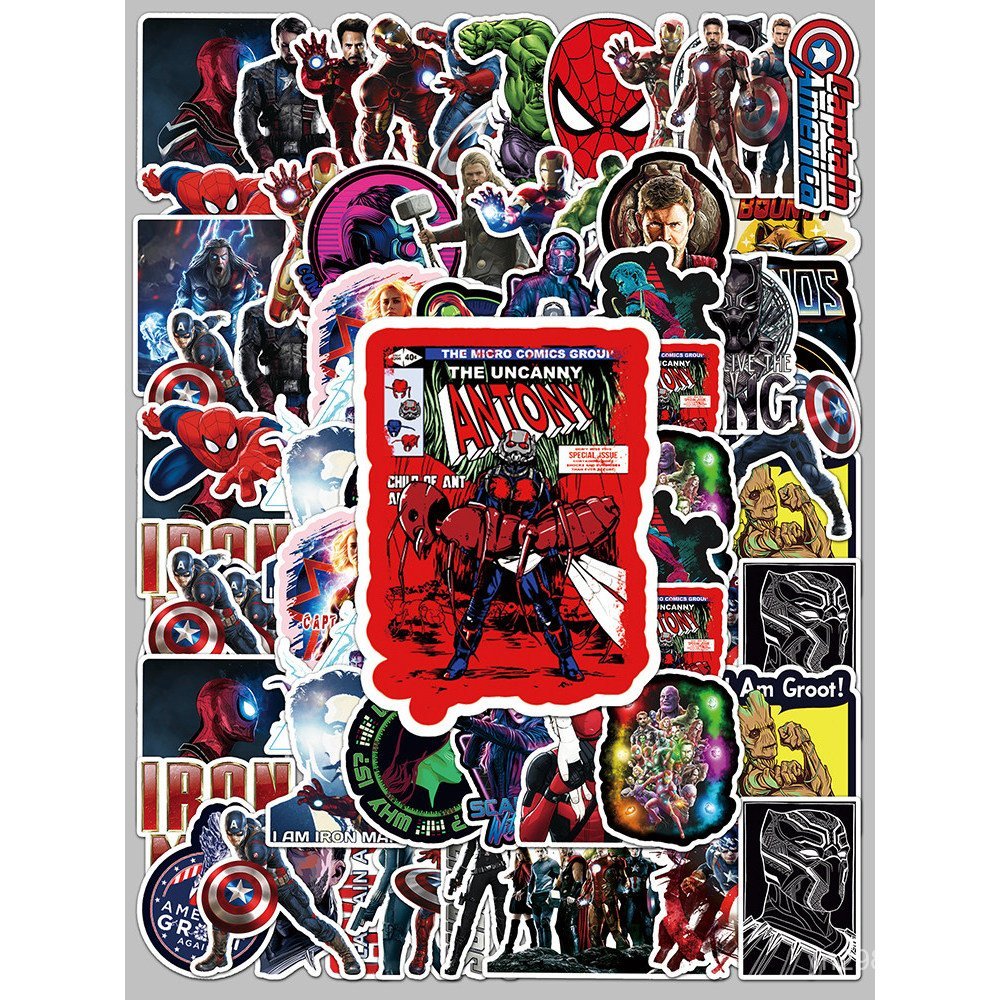 104 adesivos de graffiti com padrões do Homem-Aranha, ideais para decorar garrafas térmicas, scooters elétricos e capace