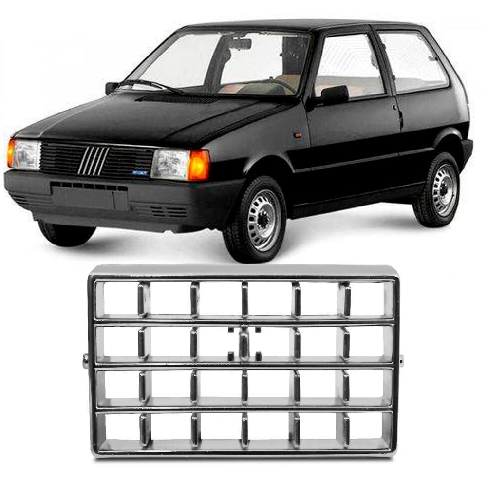 Difusor de Ar Central com Aletas Uno Prêmio Elba 1985 a 1994 Tempra 1992 a 1994 Cromado