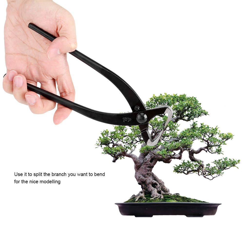 Homelife-BR divisor de tronco de liga de aço manganês com alça ergonômica ferramentas de jardinagem para bonsai