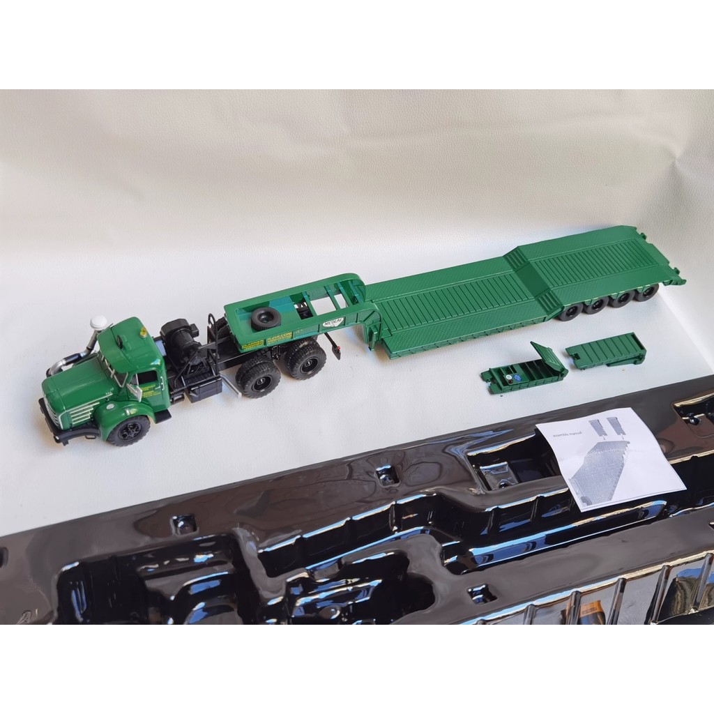 ODEON 1/43 BERLIET TBO DESSIRIEROHONI França BERLIET TBO DESSIRIER ZUCCOHONI França Modelo de caminhão de reboque em lig