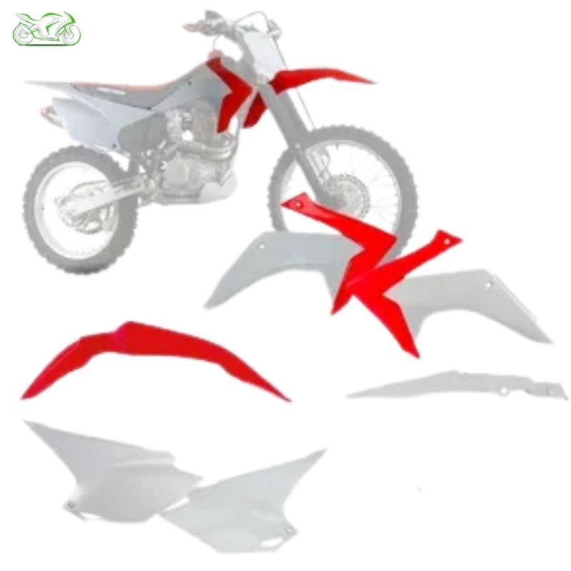 KIT ROUPA CARENAGEM CRF 230 08/18 BCO/VERM CIRCUIT