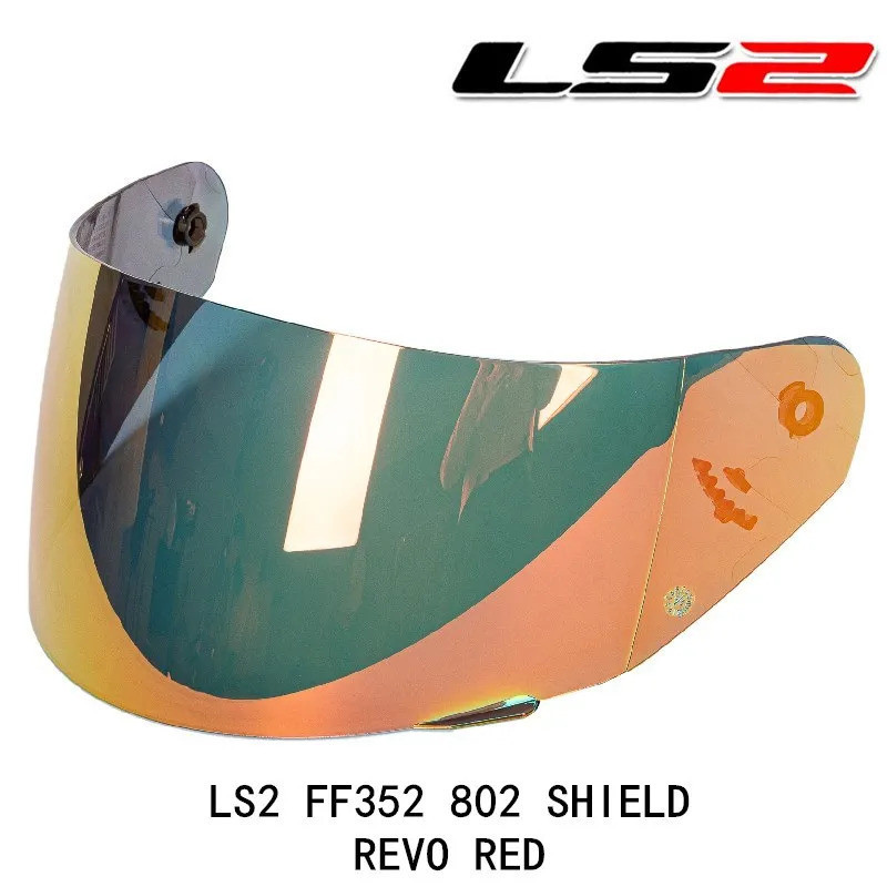 Viseira de capacete para LS2 FF802 352 FF351 FF369 FF384, viseira de capacete aprovada pela CE, anti-risco, vidro de cap