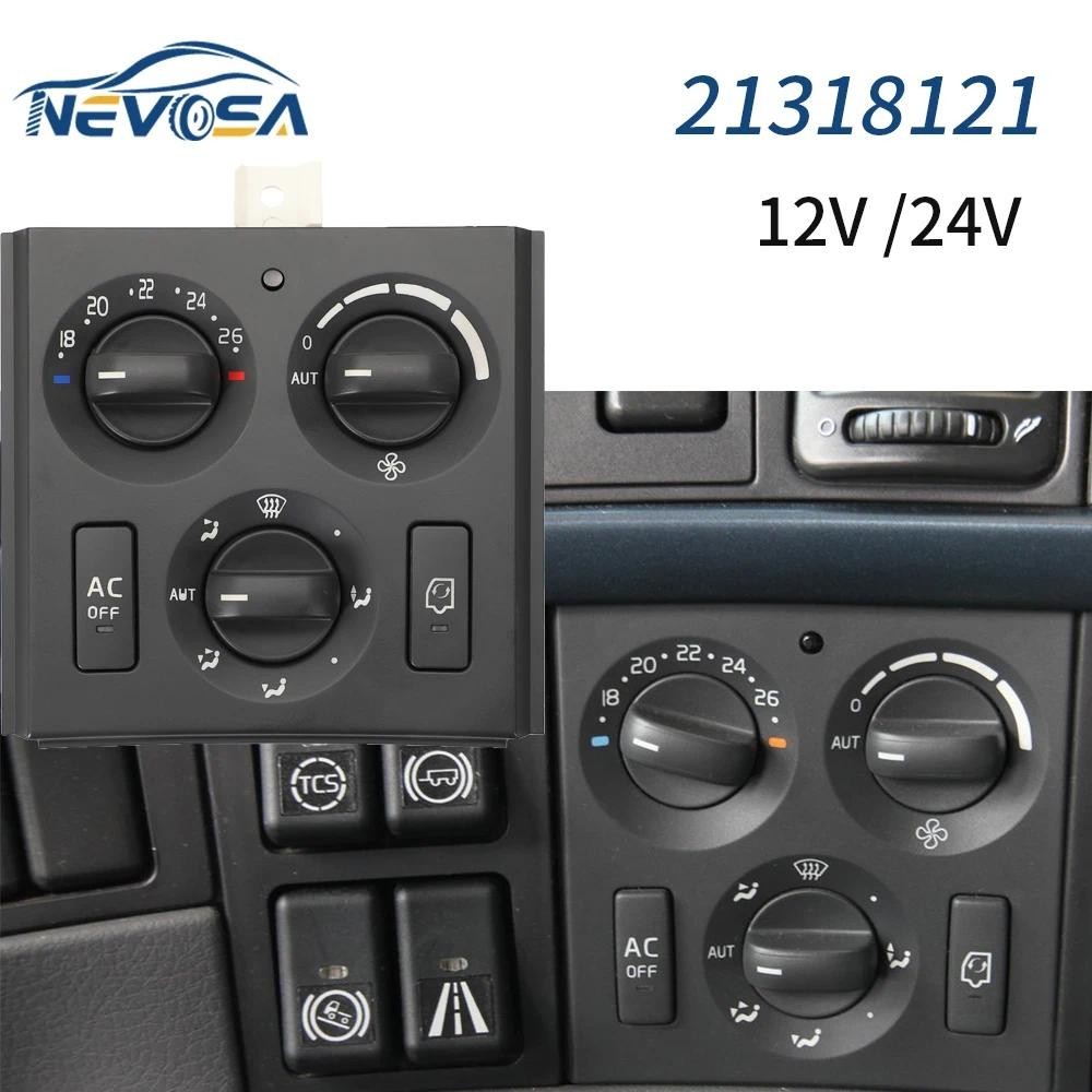 Nevamosa 21318121 Para Volvo FH Interruptor Do Painel De Controle AC Com Sensor Temperatura Unidade Ar Condicionado Aque