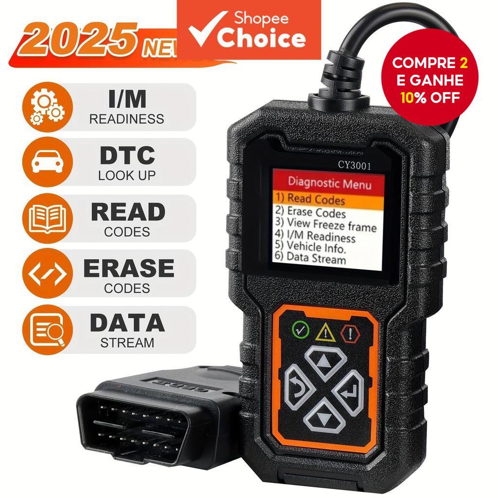 Scanner OBD2 para Diagnóstico Automotivo