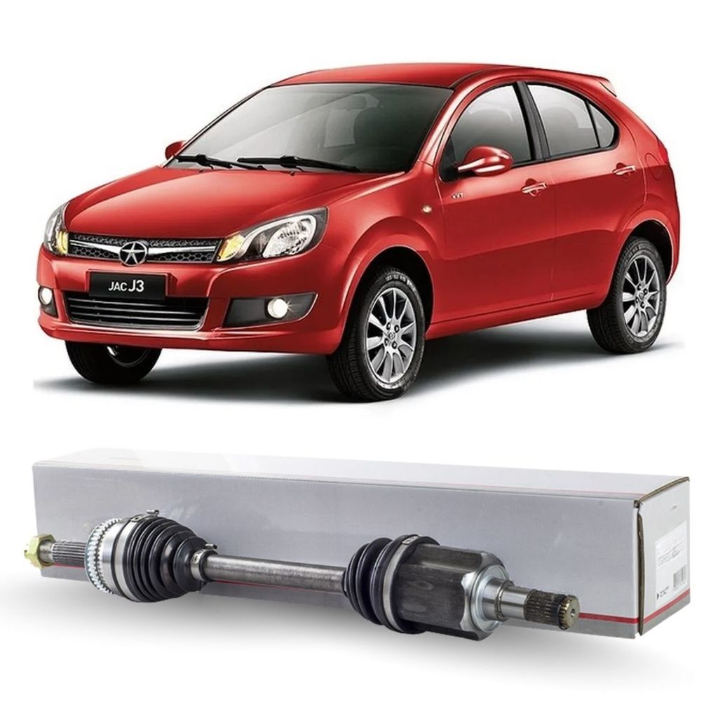 Semi Eixo JAC J3 1.4 c/ABS 2012>2016 Manual Lado Esquerdo (25 Dentes Junta / 25 Dentes Tulipa / 44 Dentes ABS)