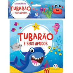 Livro de Banho | Tubarão e Seus Amigos