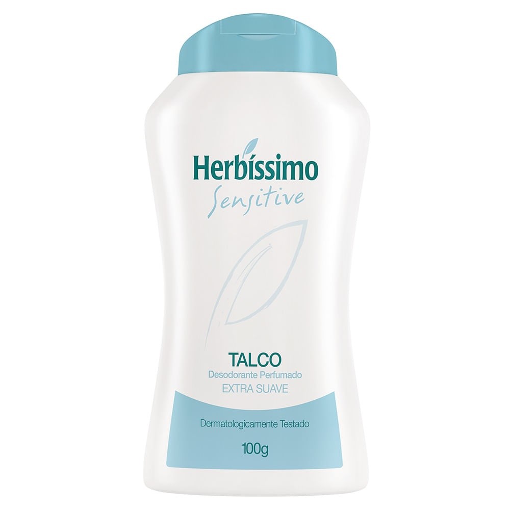 Talco Desodorante Herbíssimo Sensitive 100G em Oferta na Shopee