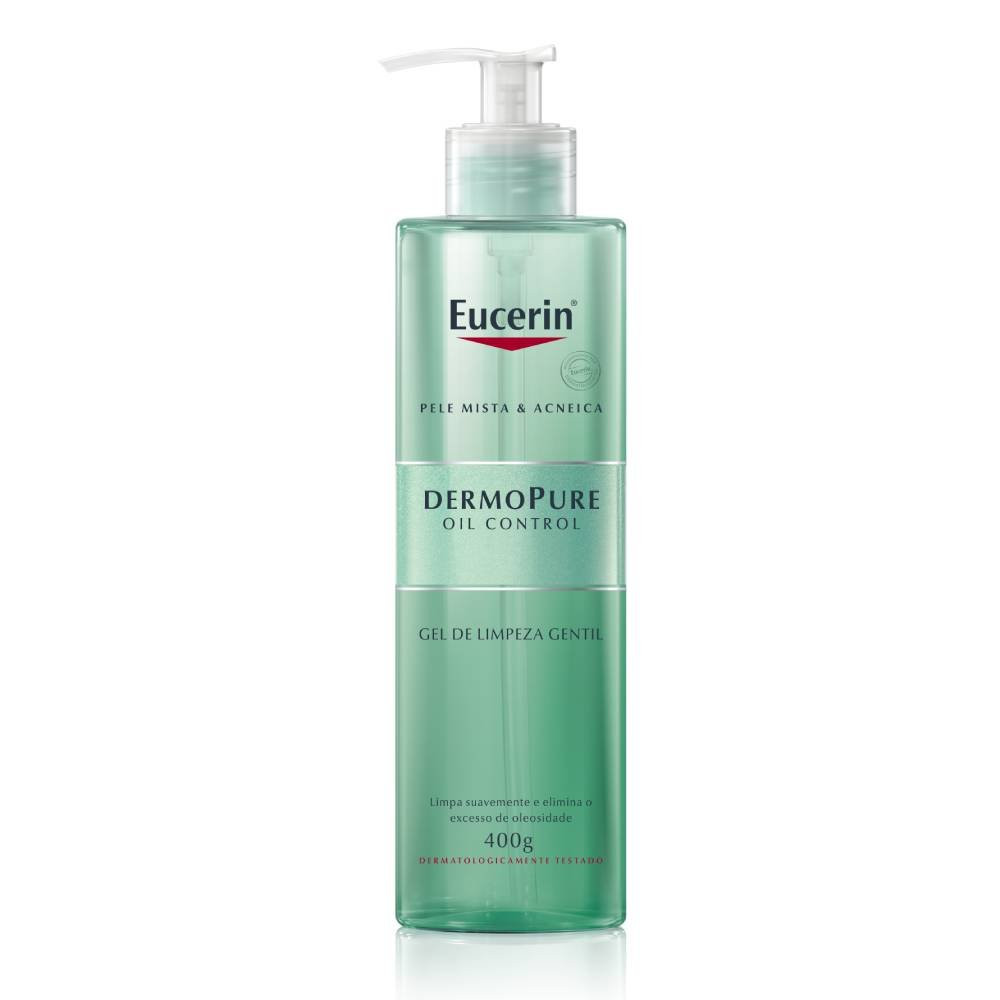 Gel De Limpeza Facial Eucerin Antiacne Dermo Pure Gentil 400g em Oferta na Shopee