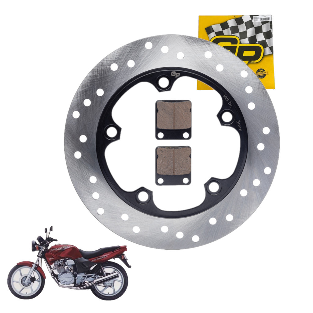 Disco Pastilha De Freio Dianteiro Cbx 200 1994/2002 Original