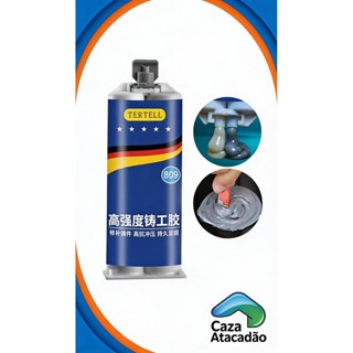 Cola De Fundição AB 80g Adesivo De Soldagem Altas Temperaturas Para Ferro Fundido Alumínio Aço Inox em Oferta na Shopee