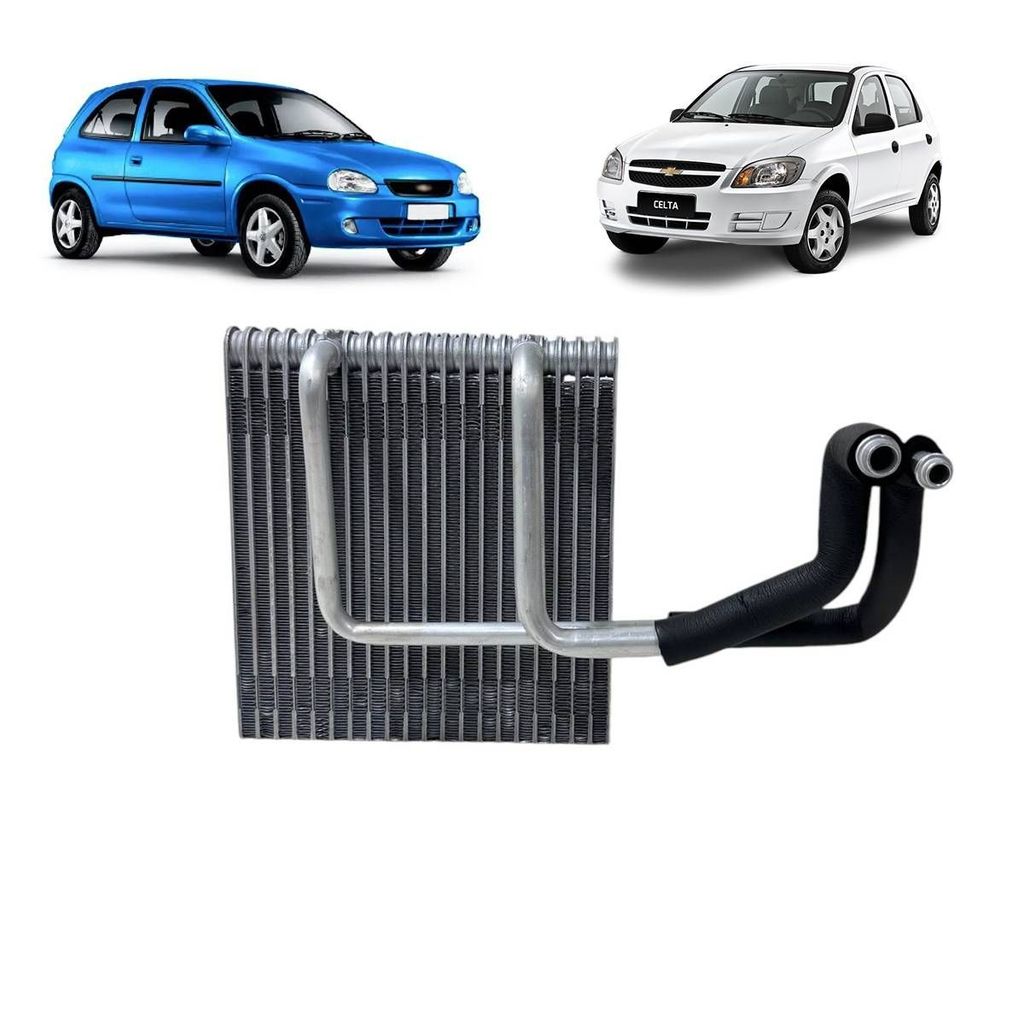 EVAPORADOR GM CELTA / CORSA 2000>2001 ZEXEL FLUXO PARALELO MOD.MAIOR OEM:93306655