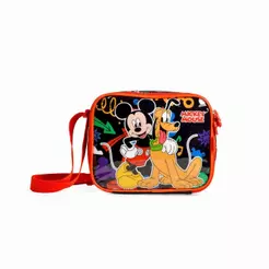 Lancheira Térmica Infantil Masculina Mickey Preta