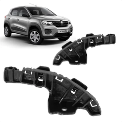 Suporte Guia Parachoque Renault Kwid Dianteiro 2017 2018 2019 2020 2021 2022