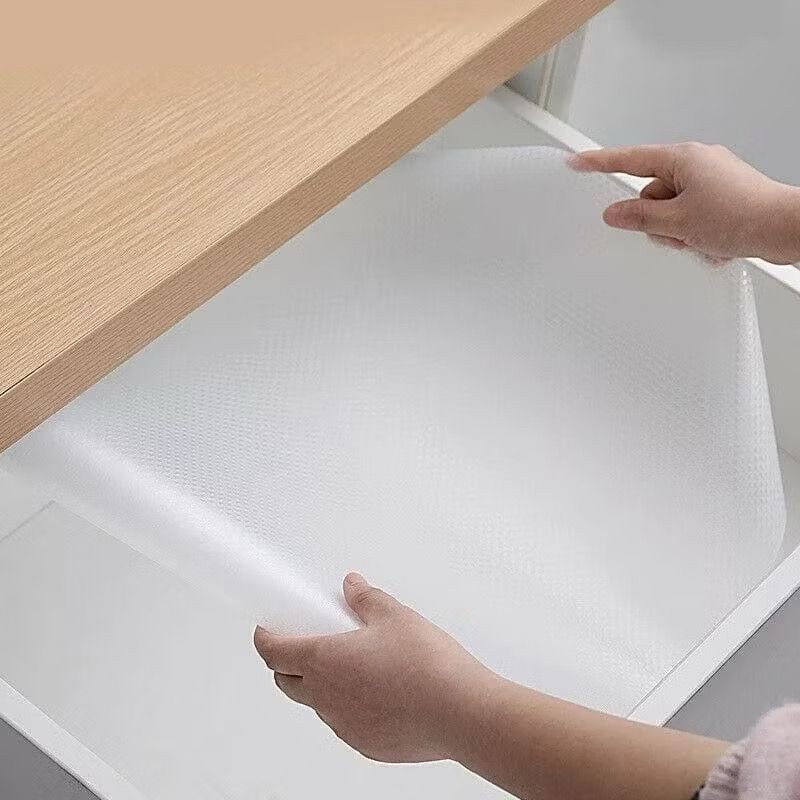 Forro Solução Impermeavel e Antiderrapante Proteção Total Material Ecologico Resistente para Armario Gaveta Transparente