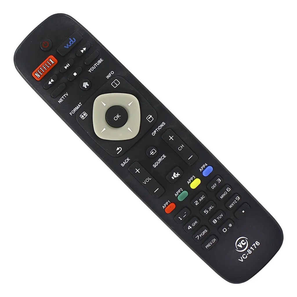 Controle Compatível Philips Led 40pfg5100/78