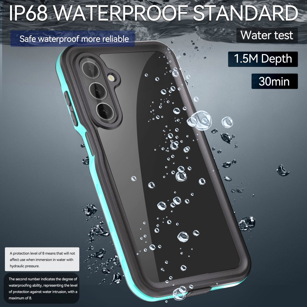 Capa À Prova D'água IP68 Para Samsung Galaxy , A16 , A15 , A14 , A17 A25 , A35 ,