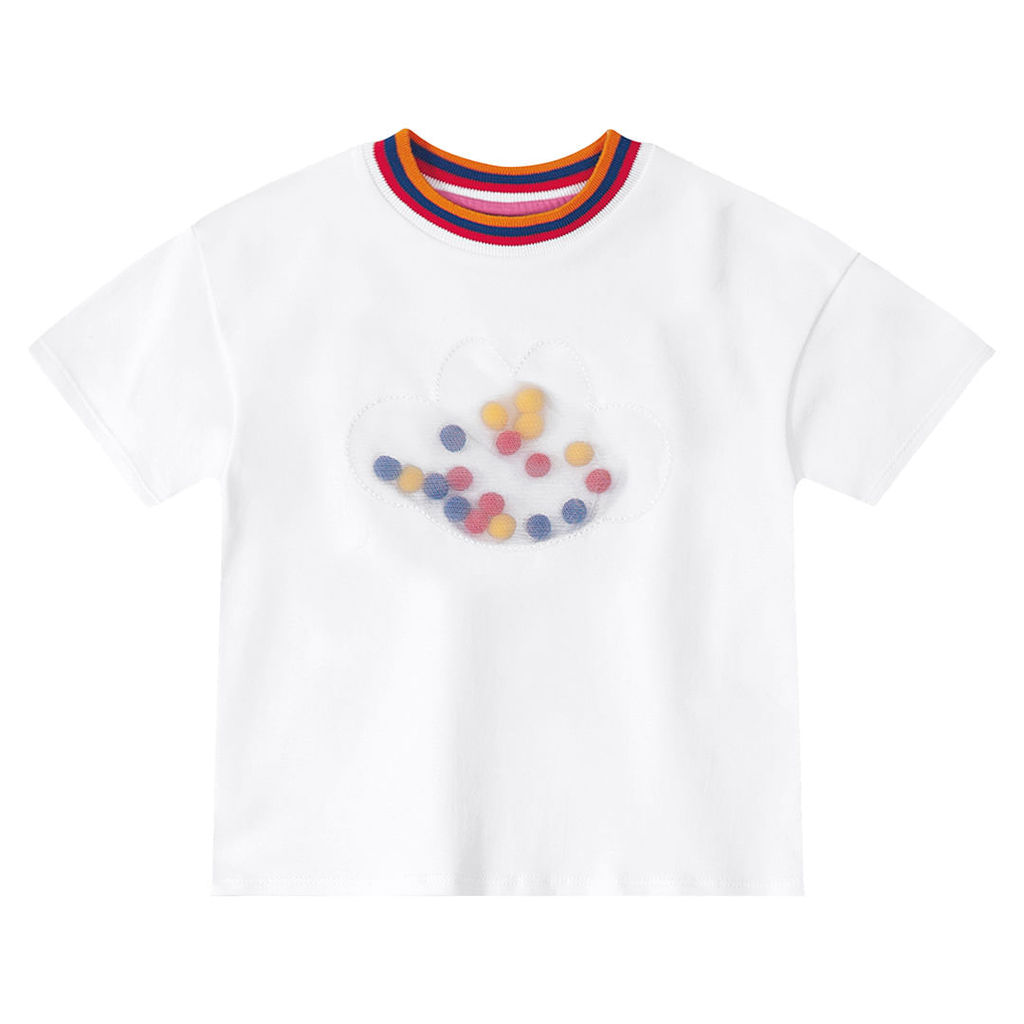 Blusa Lilica Vermelha Menina