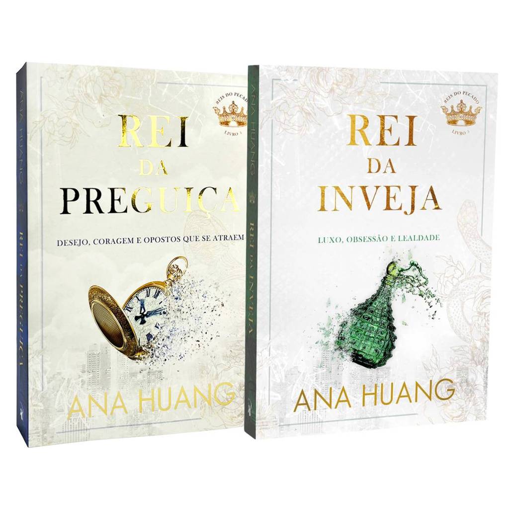 Reis do Pecado - Rei da Preguiça + Rei da Inveja - Ana Huang - Kit 2 Livros