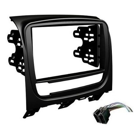 Moldura De Painel Dvd 2 Din Palio Weekend,strada 2015+brinde