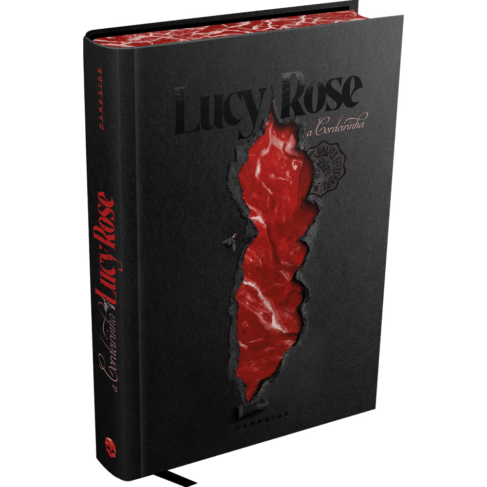 Capa do livro Livro - A Cordeirinha - por Lucy Rose - Editora Darkside