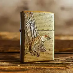 Isqueiro estilo zippo bonito aleatório