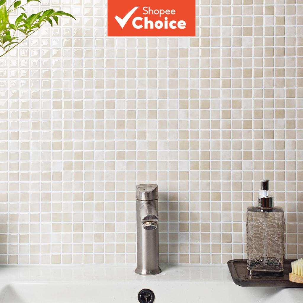 Casca E Vara Mosaico Backsplash Telhas 10 Folhas De Parede Autoadesivas Para Cozinha Banheiro Lareira RV 10x10 Polegadas