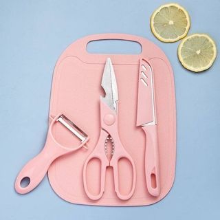 Conjunto Utensilios Cozinha Silcone Antiaderente Resistentes Multifuncoes 4 Pecas