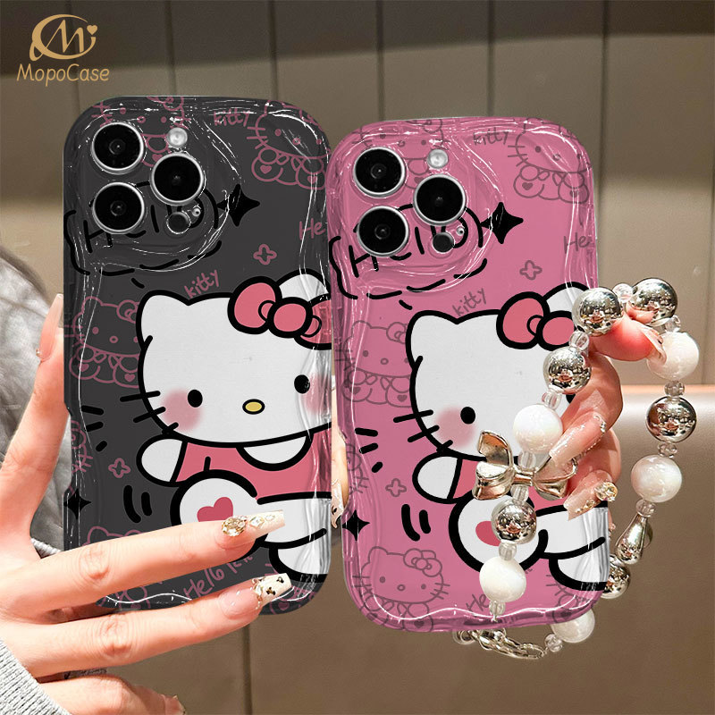 Capa Para Samsung A56 A36 A55 A54 A16 A15 A14 A05 A51 A52 A34 A35 A32 A13 A12 A04E Olá Kitty Caso De Telefone Mopo