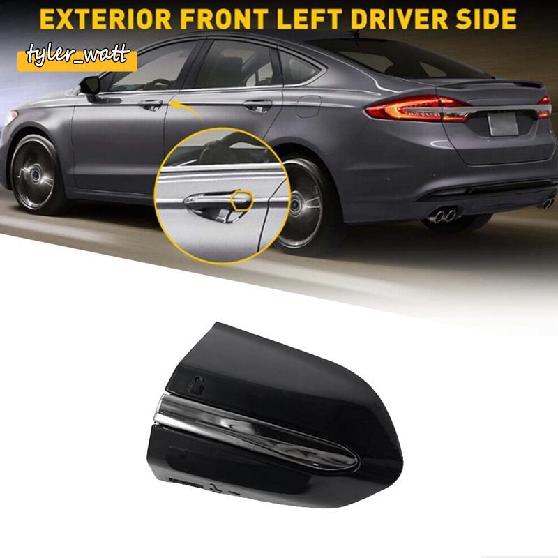 DS7Z-54218A15-DC Frente Do Carro Esquerda Maçaneta Da Porta Fechadura Moldura Capa Peças Apto Para Fusion Edge 2015-2020