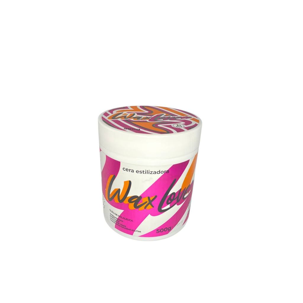 Kit 1 Cera Estilizadora Wax Love Para Trancas Cabelos Penteados Baby Hair 500g em Oferta na Shopee