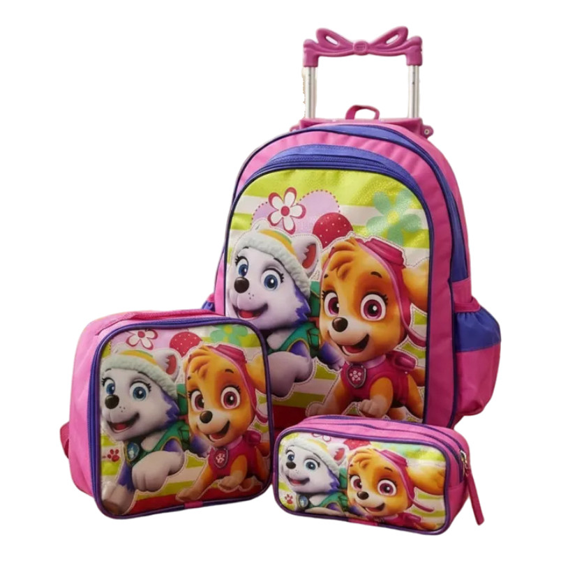 Mochila Patrulha Canina  Feminina Rodinhas