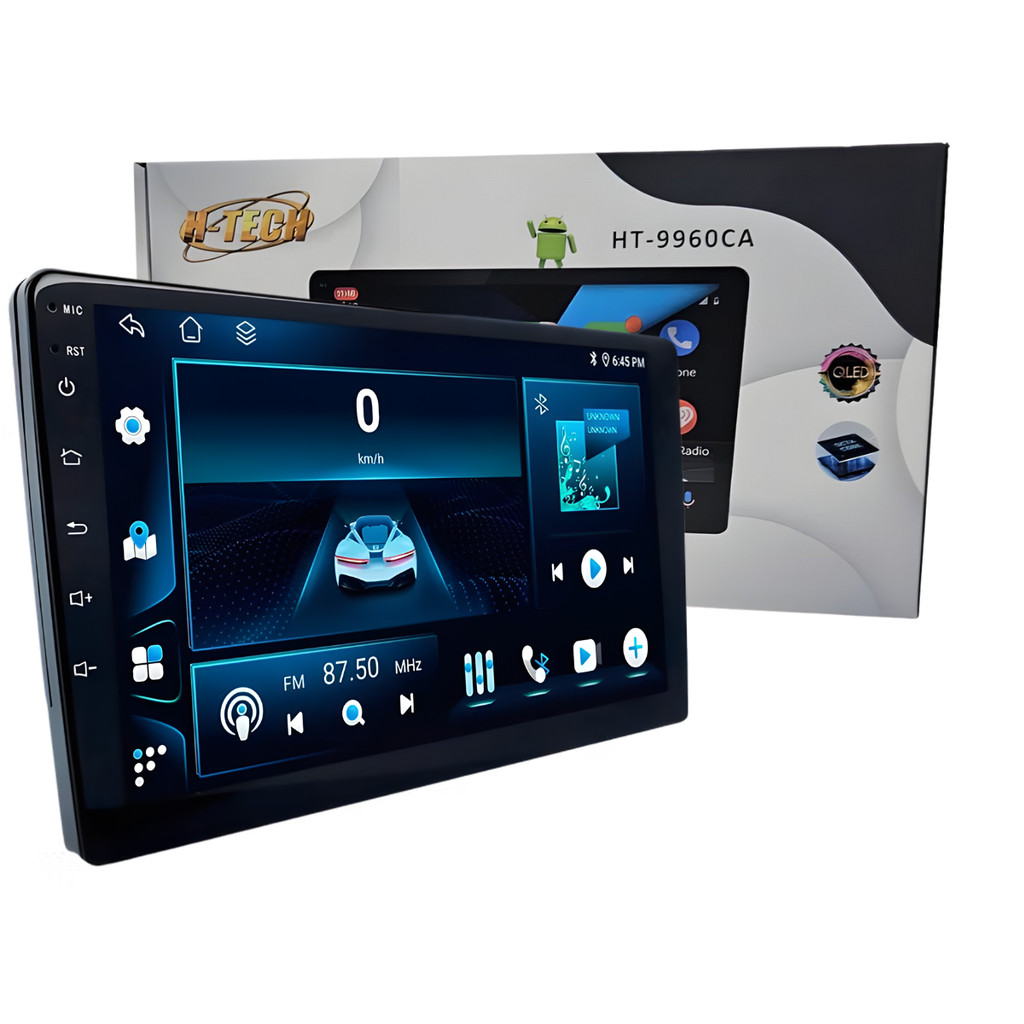 Multimidia 9pol Qled Octacore 6gb 128gb Gps Wifi Bluetooth
