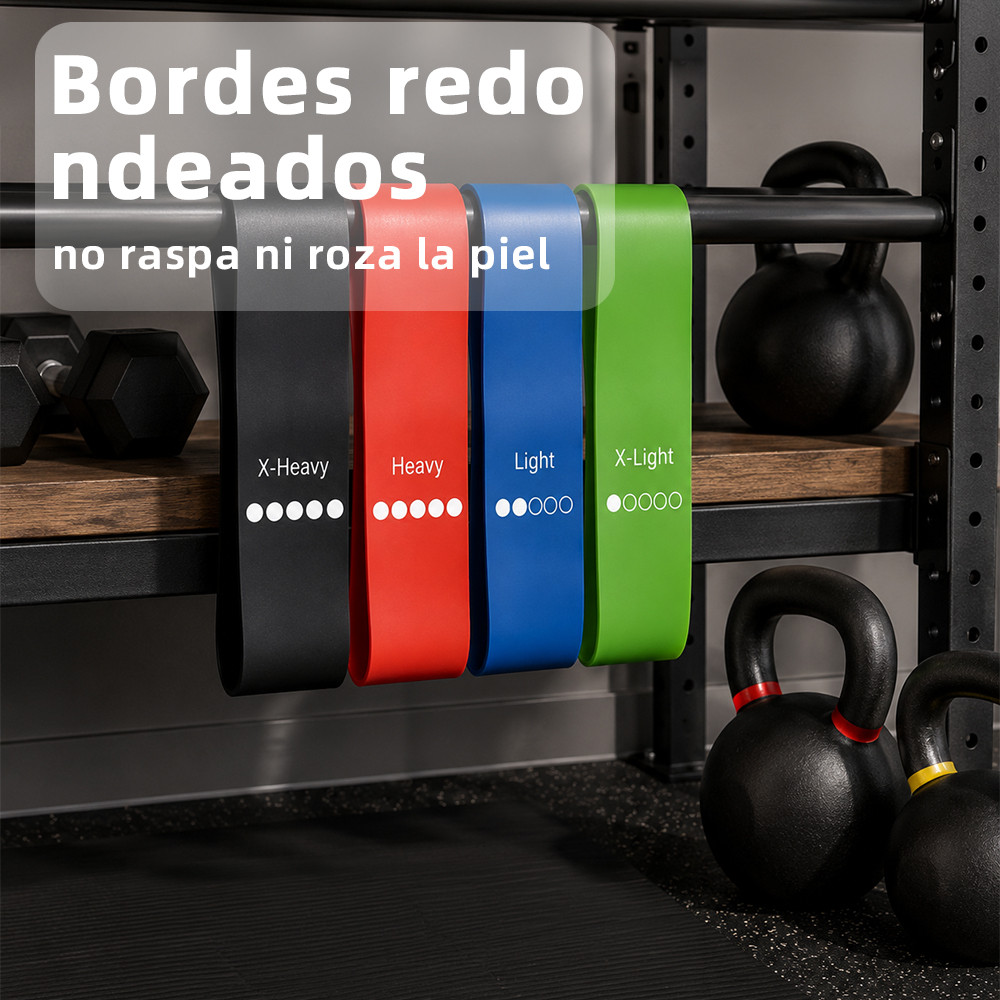 Mini faixa elástica antiderrapante confortável portátil para treino casa academia yoga pernas glúteos alongamento