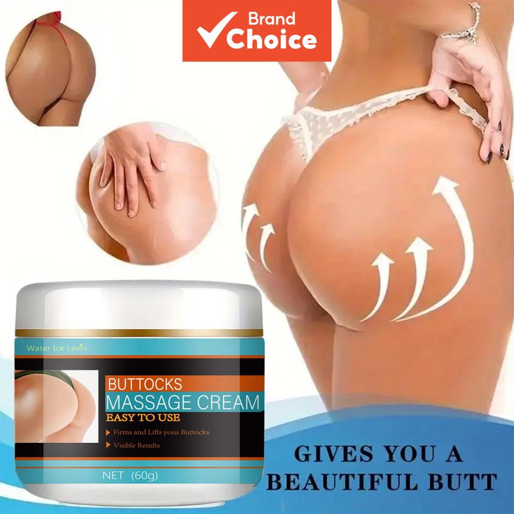 Creme de Massagem Hidratante com Glicerina, Camomila e Ácido Hialurônico - 60g, para Realce das Curvas e Firmeza