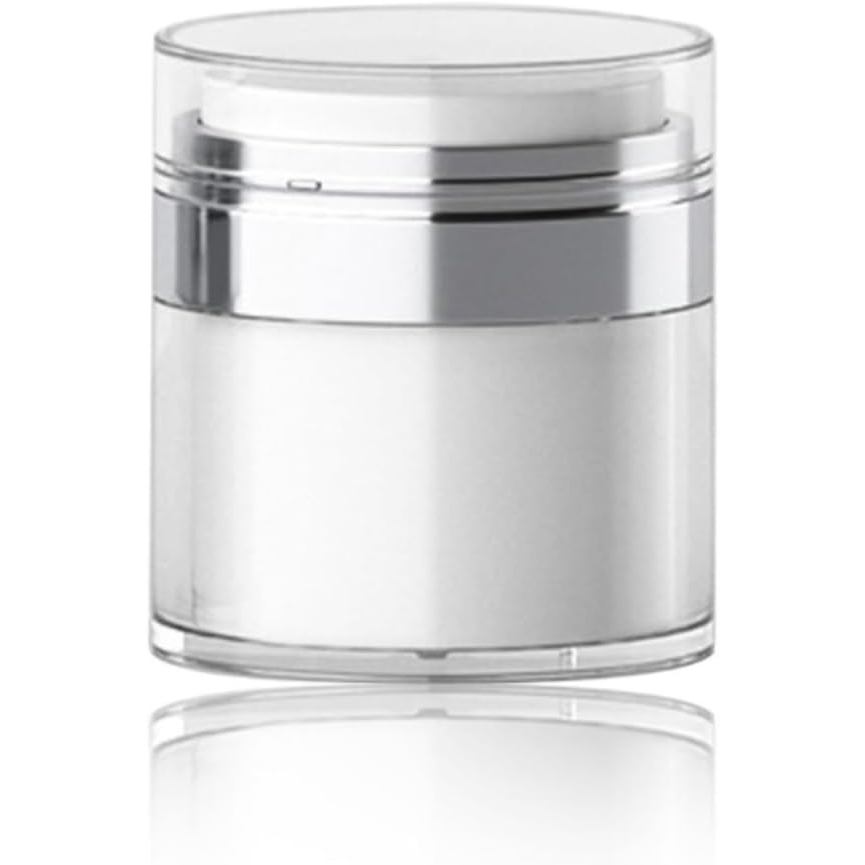 Dispensador de creme com bomba, dispensador de creme com bomba airless de 15/30/50ml, frasco vazio com bomba para loção,