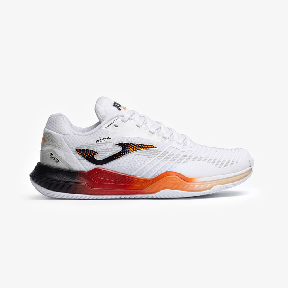 Tênis Joma Point (Quadra Rápida) Masculino Branco e Preto