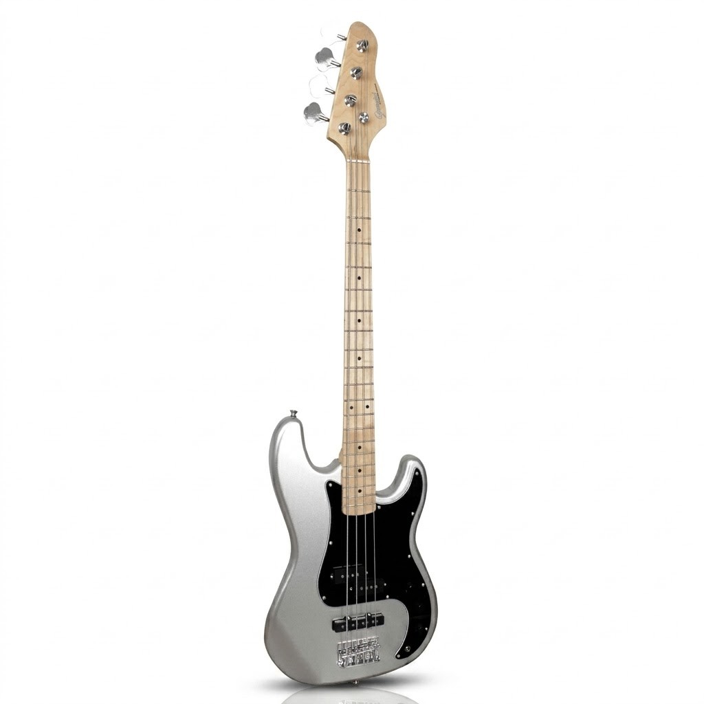 Contra Baixo Giannini GP-102 Silver 4 Cordas