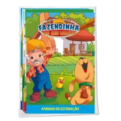 Solapa Média de Histórias (Pct com 08 temas diferentes) - Fazendinha do Seu Lobato