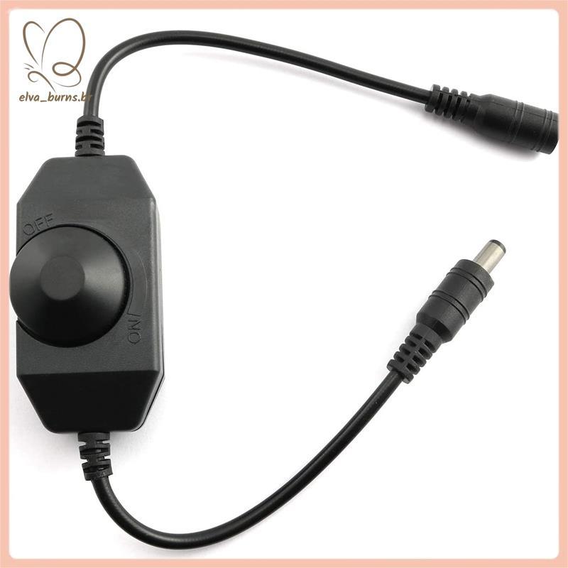 [elva_burns.br] Dimmer De Luz De Barra LED , Interruptor DC 12V-24V , Adequado Para Corda 3528 , 5050 , 5630