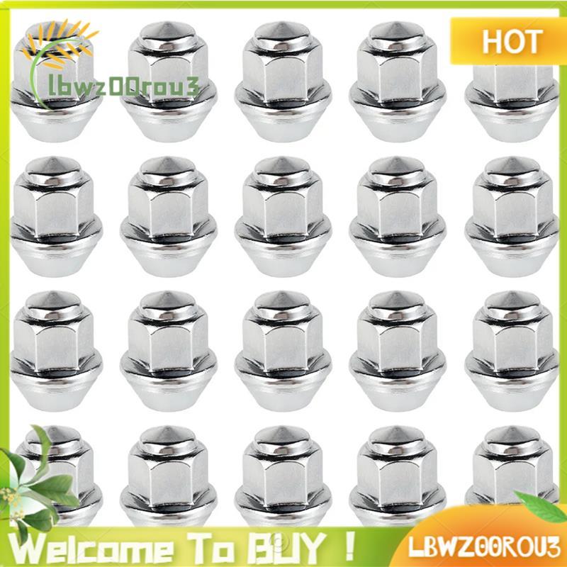 20 Peças Porcas De Roda Para Rodas M12x1.5 19mm Sextavadas Banhadas De Aço Carbono Cônico De 60 Graus 1678260