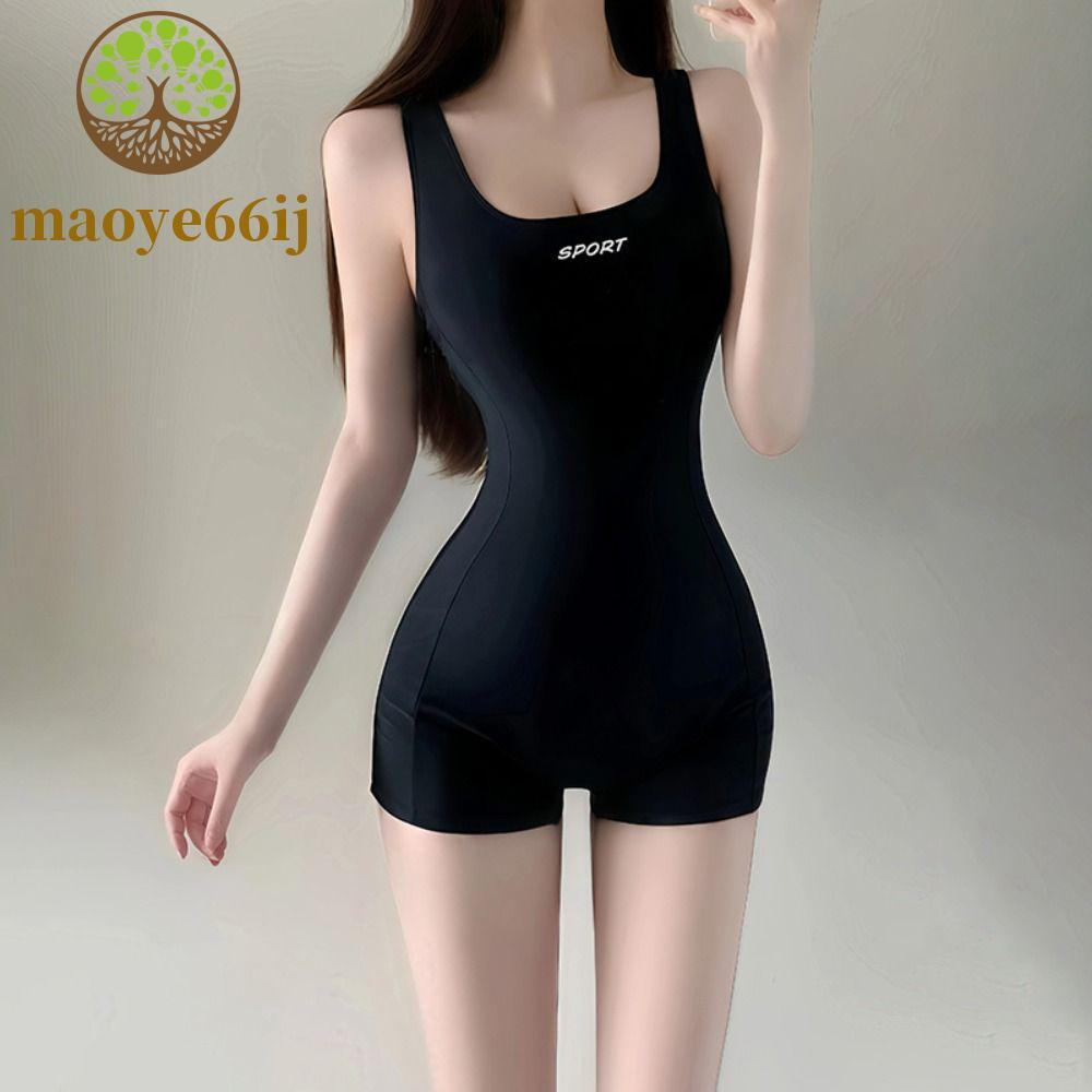 Maiô Feminino MAOYE66 , Plus Size De Canto Plano Emagrecedor Resistente A Cloro