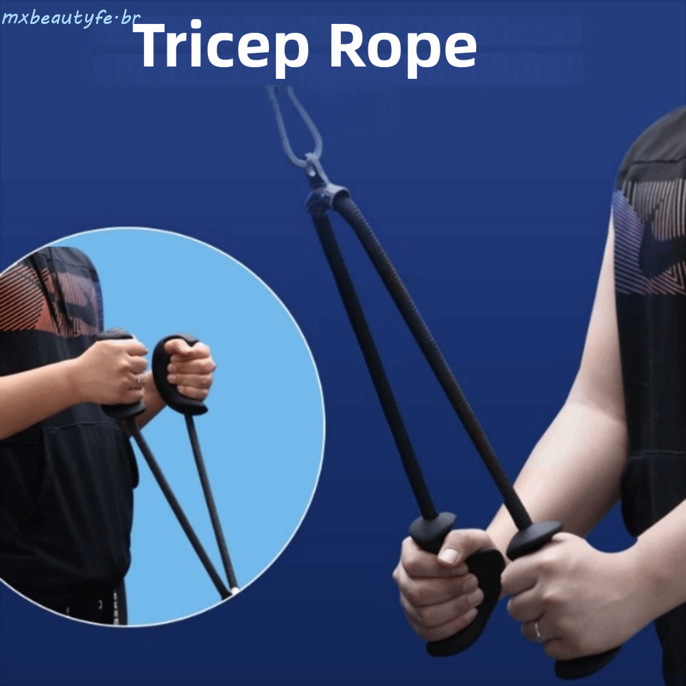 Corda De Tração Fitness MXBEAUTYFE , Tríceps Com Alça Dupla Antiderrapante De Pórtico Resistente
