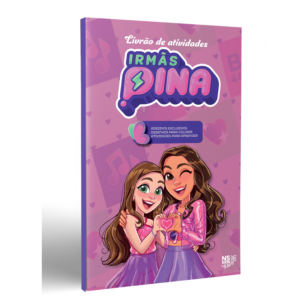 Livrão de Atividades das Irmãs Pina em Oferta na Shopee