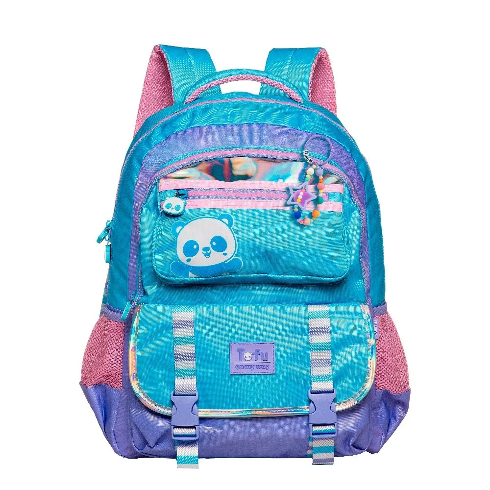 Mochila de costa teen Juvenil adolescente Panda Tofu 16072