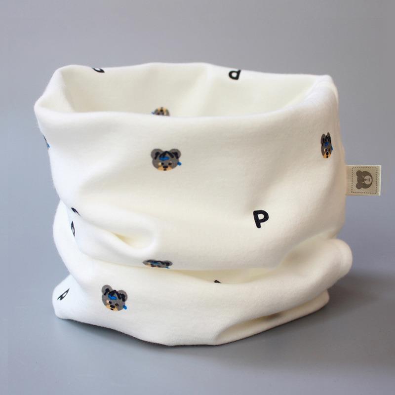 Babador infantil de algodão classe A, bebê menina, outono inverno, gola, menino, bebê, inverno, à prova de vento, quente