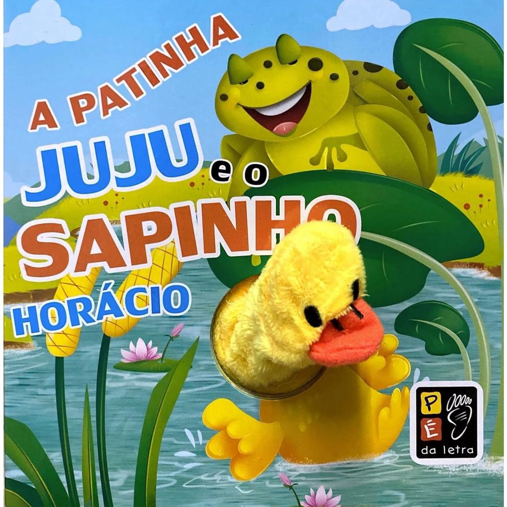 Dedoche | A Patinha Juju e o Sapinho Horácio em Oferta na Shopee