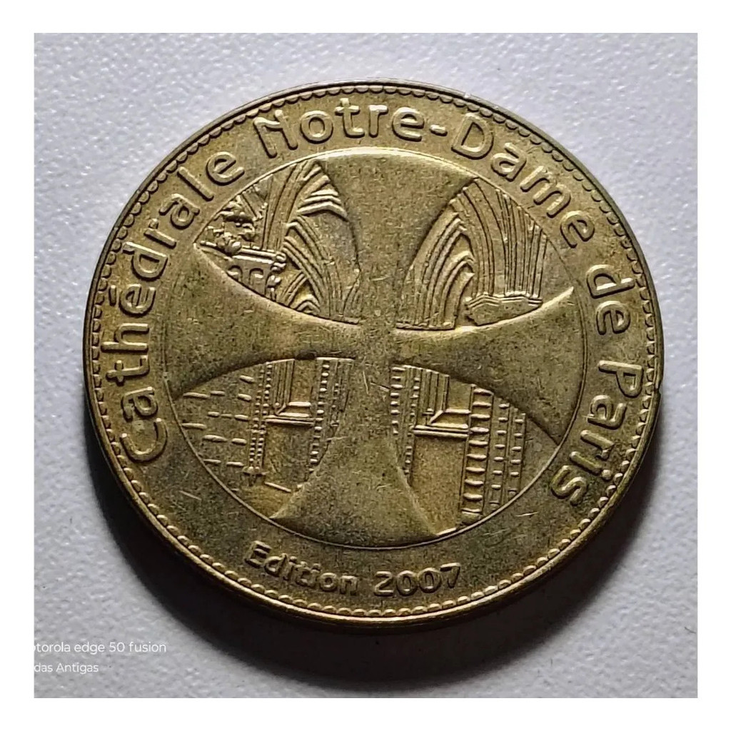 Medalha Francesa 2007 - Elimatec Moedas Antigas