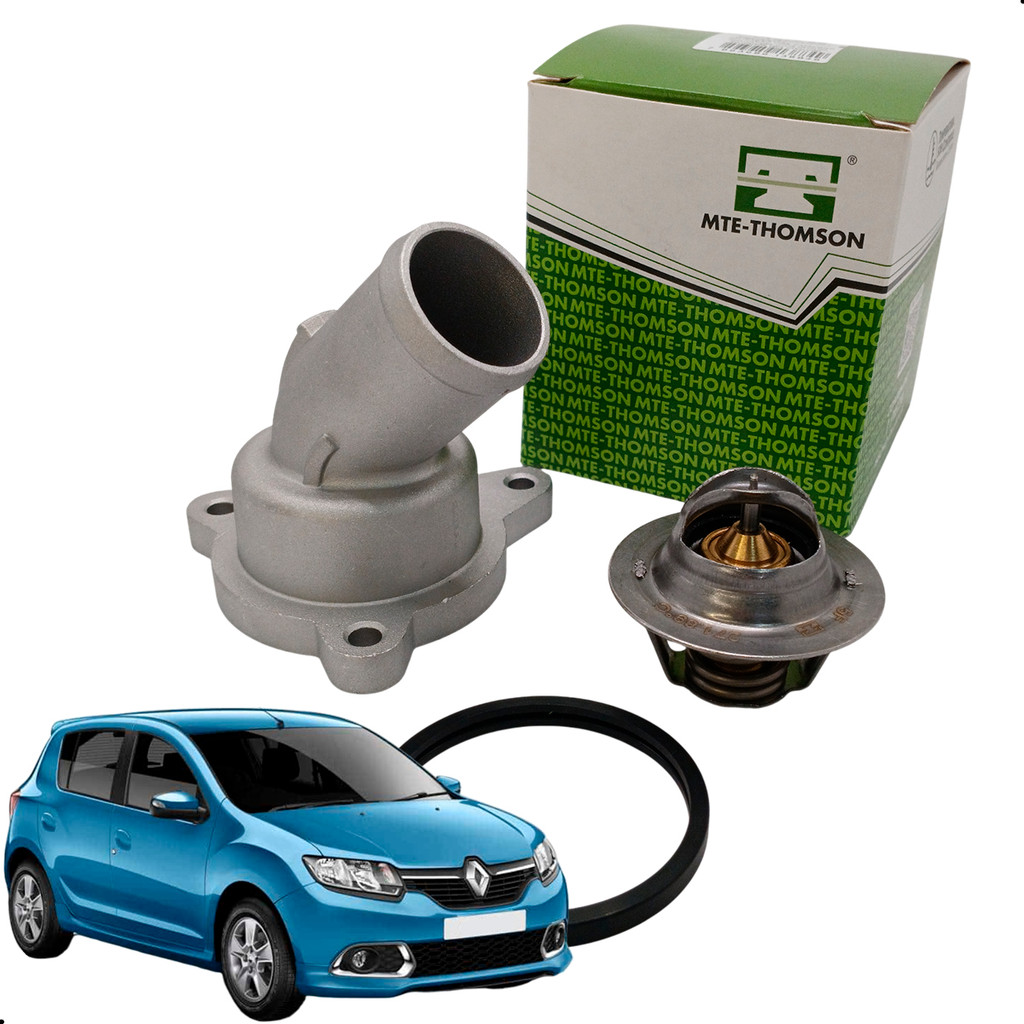 Válvula Termostática Termostato Renault Logan Sandero Megane 1.6 8V K7M Flex 201